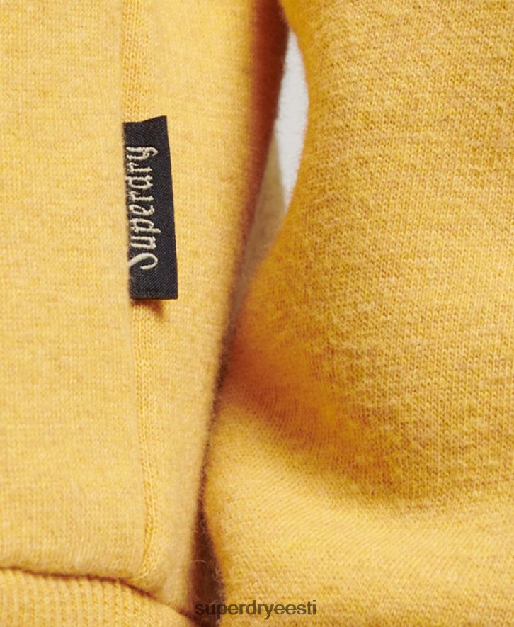 Superdry mehed vintage cooper klassi reljeefne kapuuts B2LT4692 Riietus kollane