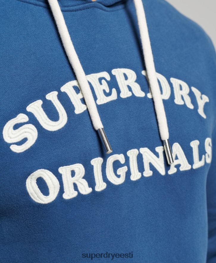Superdry mehed vintage cooper klassikaline kapuuts B2LT4682 Riietus merevägi
