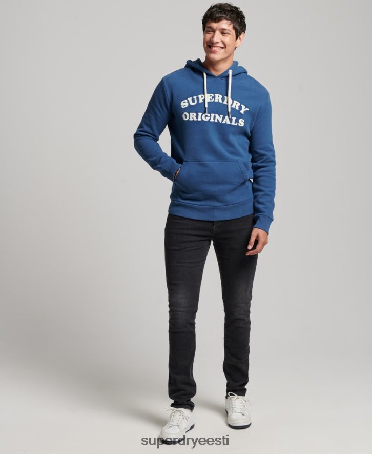 Superdry mehed vintage cooper klassikaline kapuuts B2LT4682 Riietus merevägi