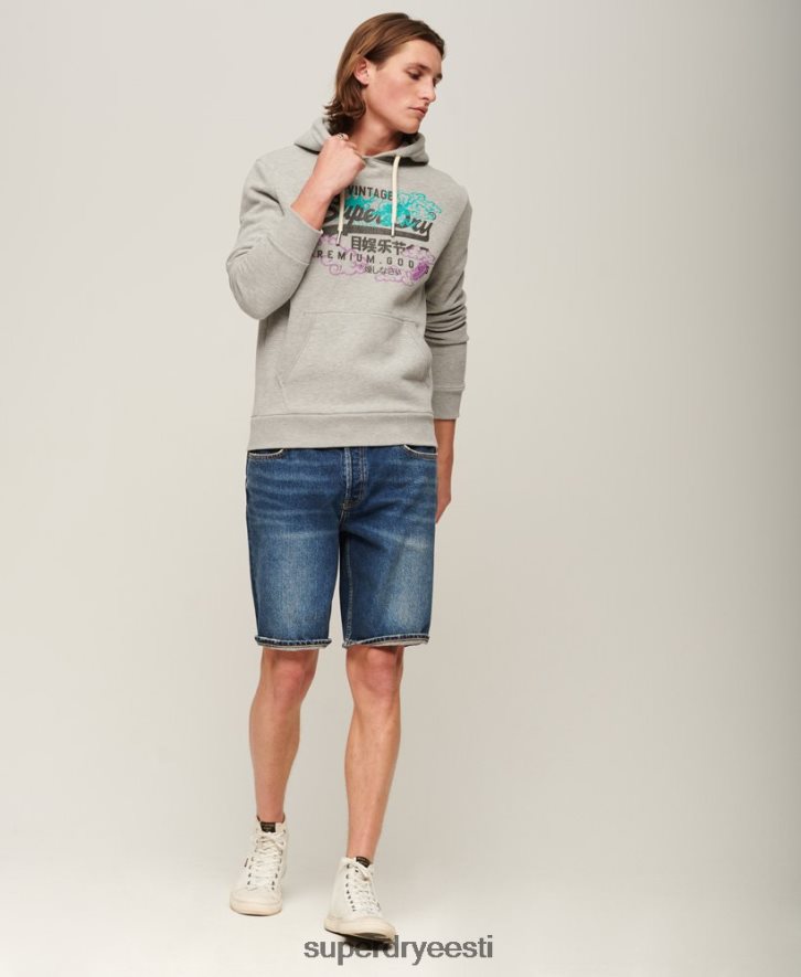Superdry mehed vintage logoga jutustav kapuuts B2LT4855 Riietus hall