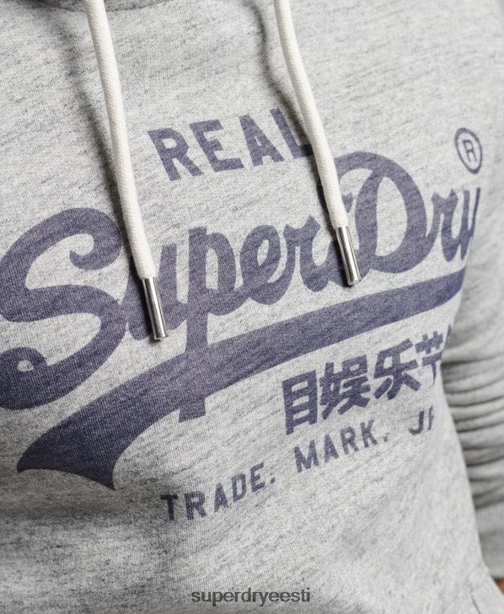 Superdry mehed vintage logoga kapuuts B2LT4789 Riietus hall