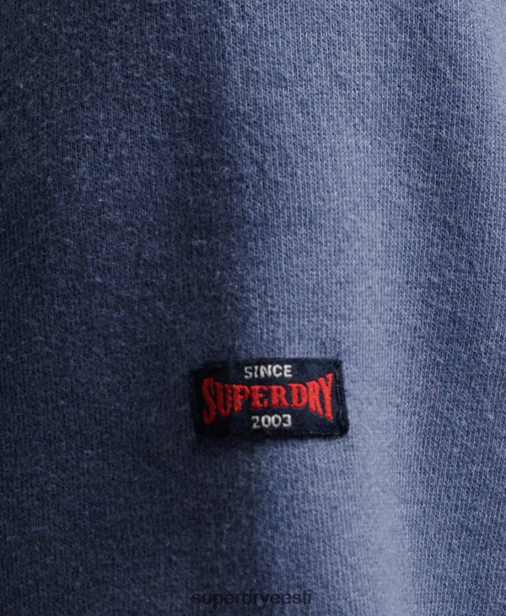 Superdry mehed vintage logoga marli kapuuts B2LT4500 Riietus sinine