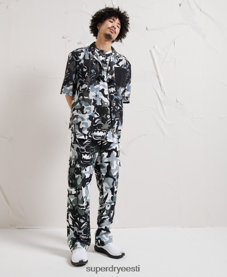 Superdry mehed energia düstoopia särk B2LT4220 Riietus mitu