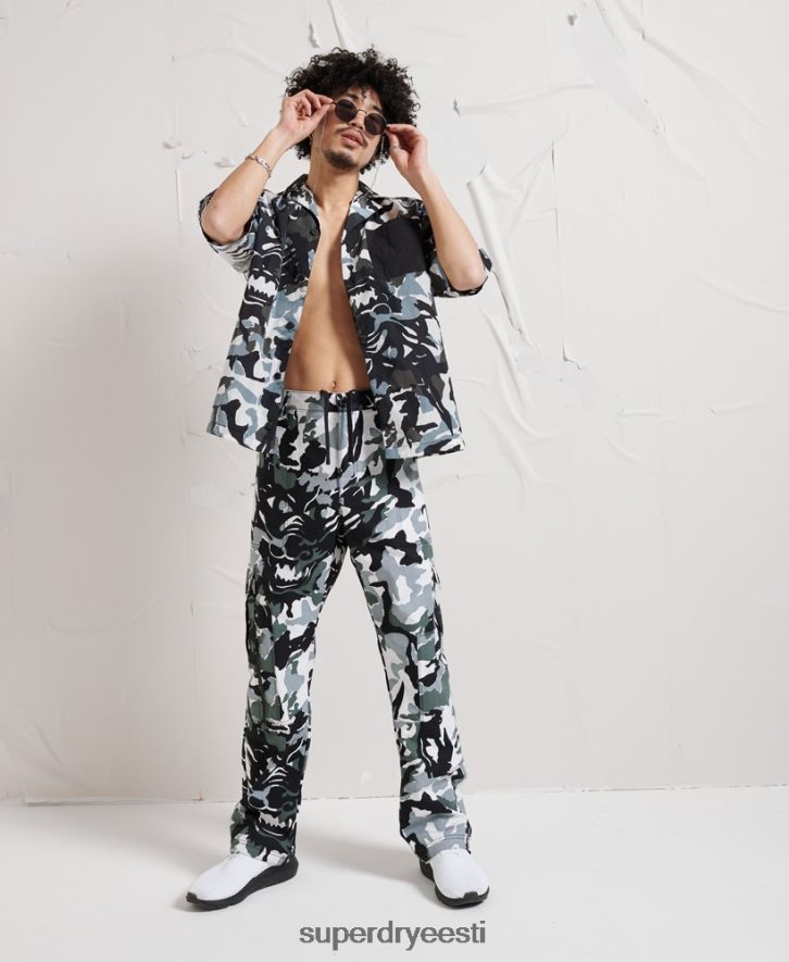 Superdry mehed energia düstoopia särk B2LT4220 Riietus mitu