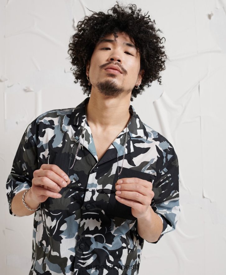 Superdry mehed energia düstoopia särk B2LT4220 Riietus mitu