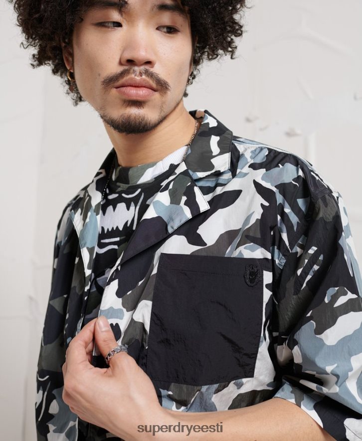 Superdry mehed energia düstoopia särk B2LT4220 Riietus mitu