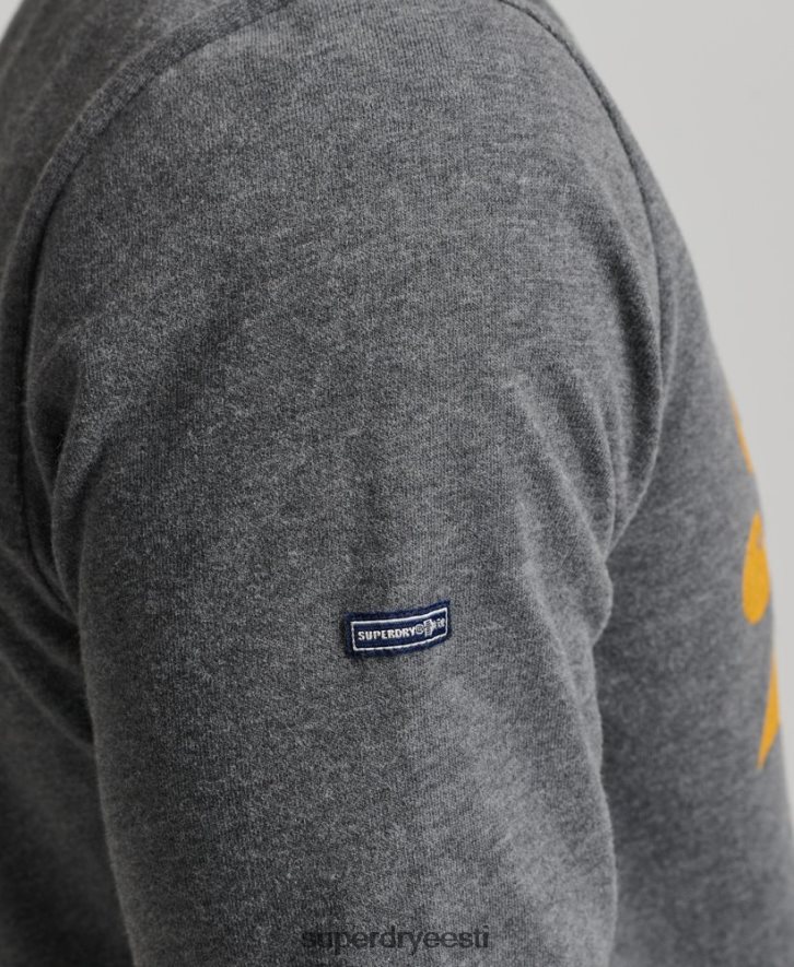 Superdry mehed Vintage logoga sooda pop pikkade varrukatega topp B2LT41481 Riietus hall