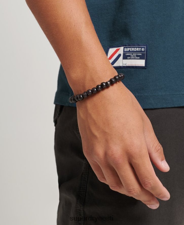 Superdry mehed orgaanilisest puuvillast essentsiaalne logo lahtise vormiga t-särk B2LT44951 Riietus tumesinine