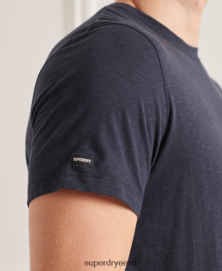Superdry mehed orgaanilisest puuvillast kaelusega t-särk B2LT44871 Riietus merevägi