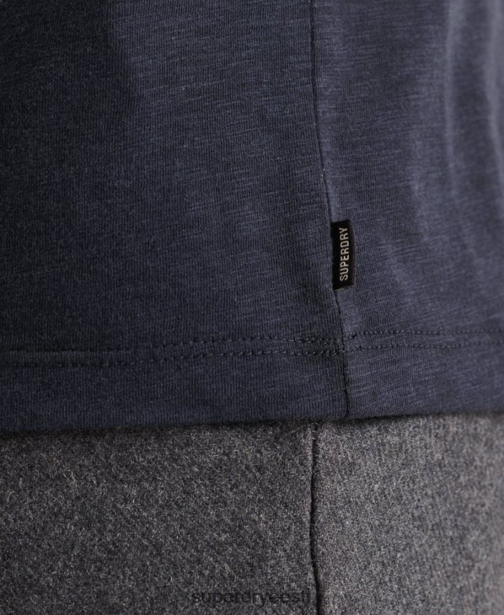 Superdry mehed orgaanilisest puuvillast kaelusega t-särk B2LT44871 Riietus merevägi