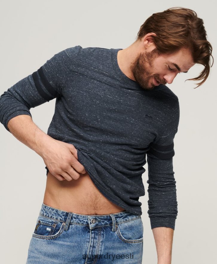 Superdry mehed orgaanilisest puuvillast vintage logoga seljatopp B2LT41466 Riietus merevägi