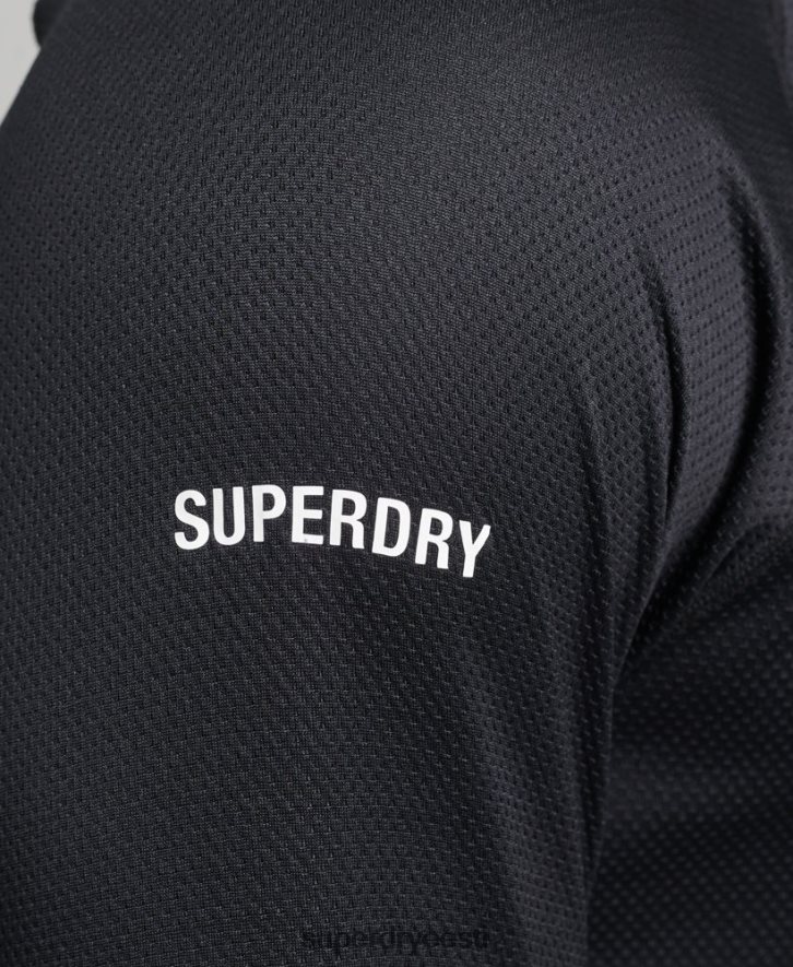 Superdry mehed rongi mock kaelus top B2LT45392 Riietus must