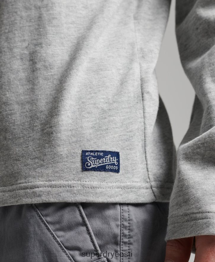 Superdry mehed vintage logoga huvipakkuv pikkade varrukatega topp B2LT41508 Riietus hall