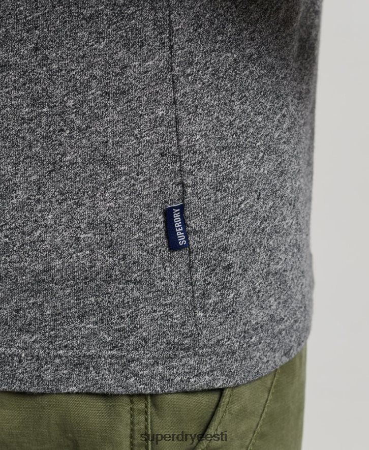 Superdry mehed orgaanilisest puuvillast vintage logoga vesti topp B2LT41502 Riietus tumehall