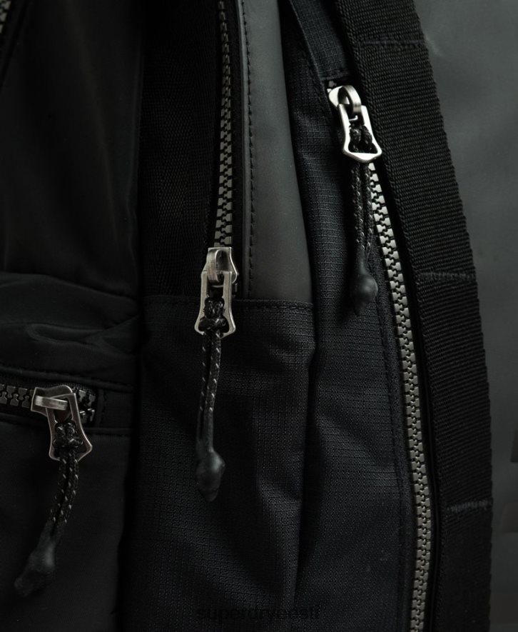 Superdry mehed mägine tent graafiline seljakott B2LT41696 tarvikud must