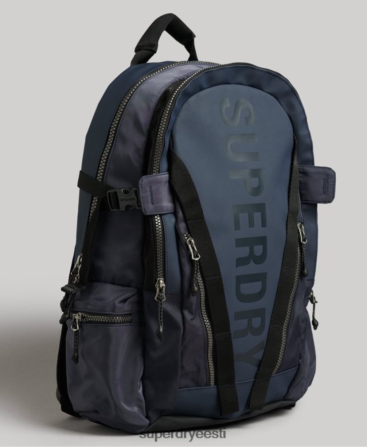 Superdry mehed mägine tent graafiline seljakott B2LT41832 tarvikud merevägi