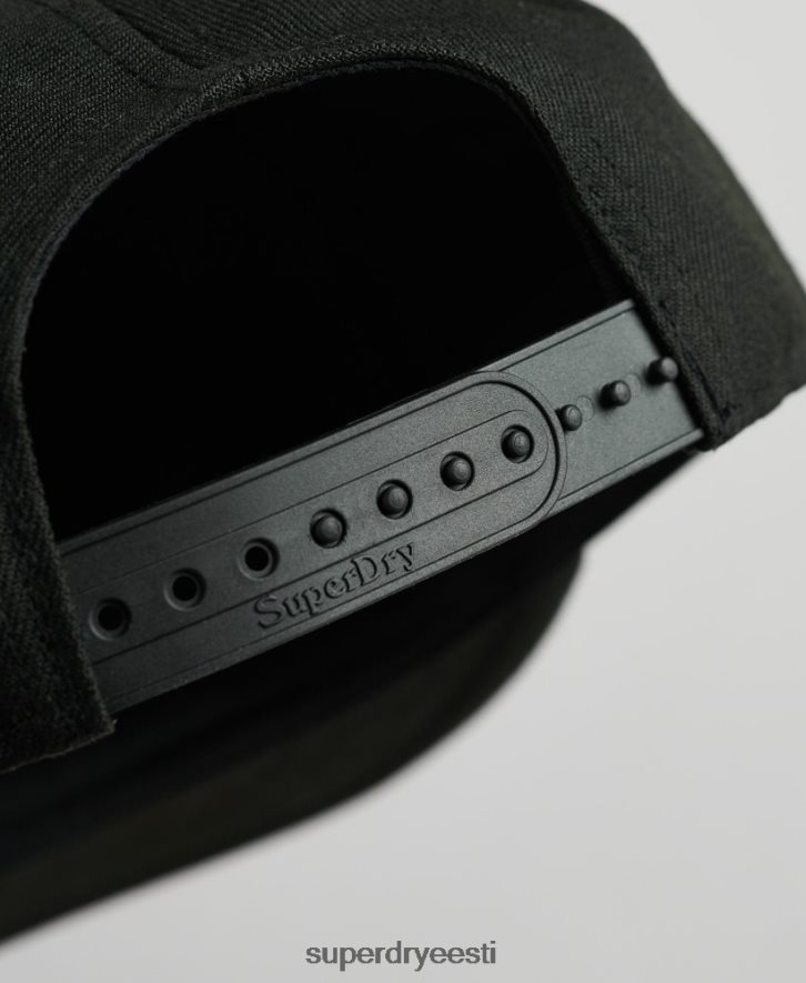 Superdry mehed graafiline b-boy müts B2LT41647 tarvikud must