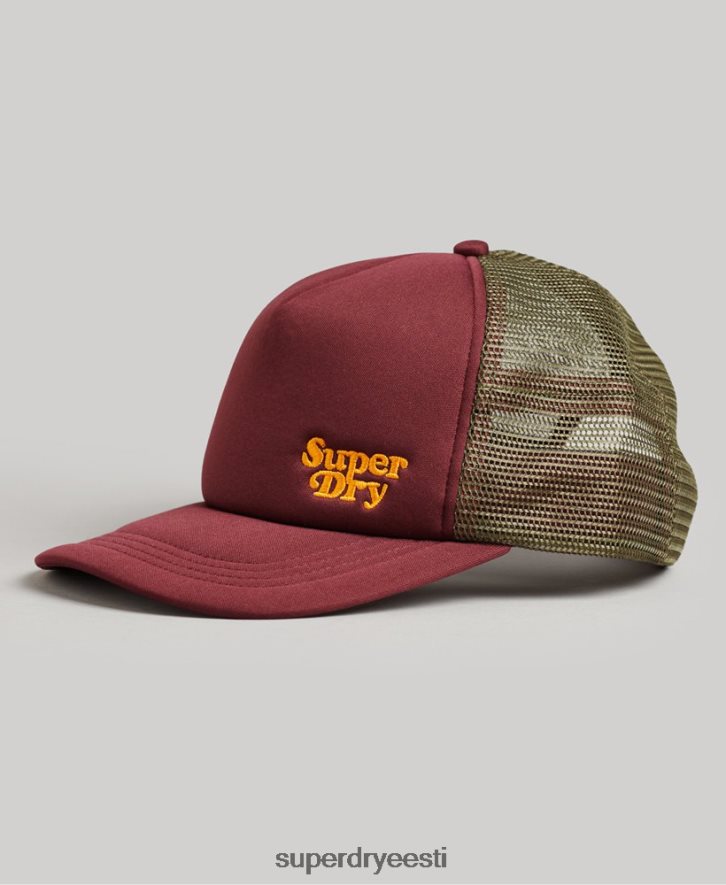 Superdry mehed marker veoauto kork B2LT41630 tarvikud punane