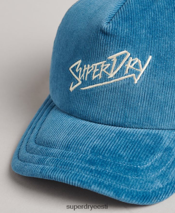 Superdry mehed vintage kaubamärgiga juhtmekork B2LT41645 tarvikud sinine