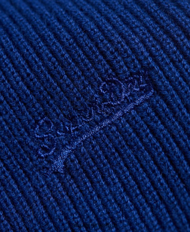 Superdry mehed vintage logoga nokamüts B2LT41807 tarvikud sinine