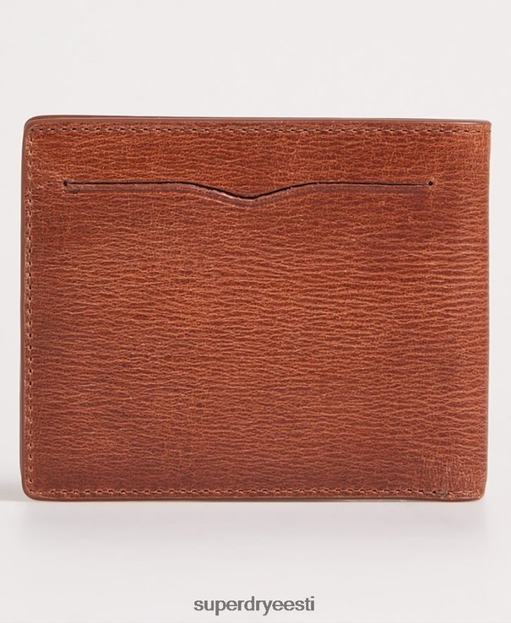 Superdry mehed benson boxed bi fold rahakott B2LT46430 tarvikud pruun