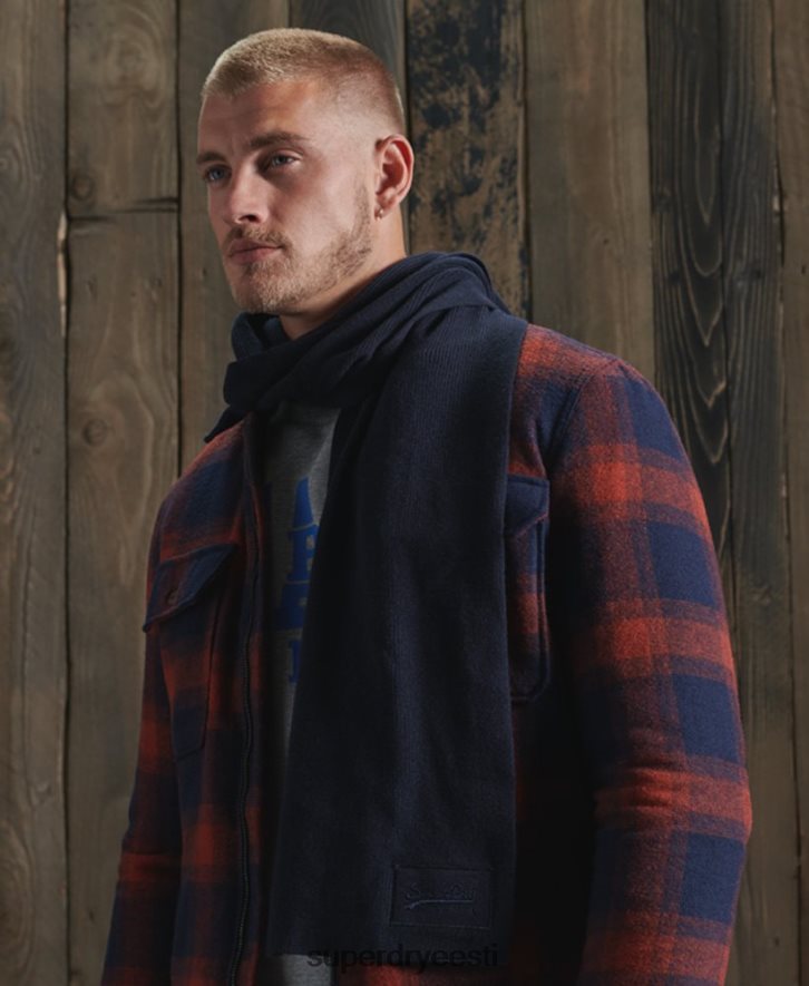Superdry mehed oranži etiketiga sall B2LT46436 tarvikud merevägi
