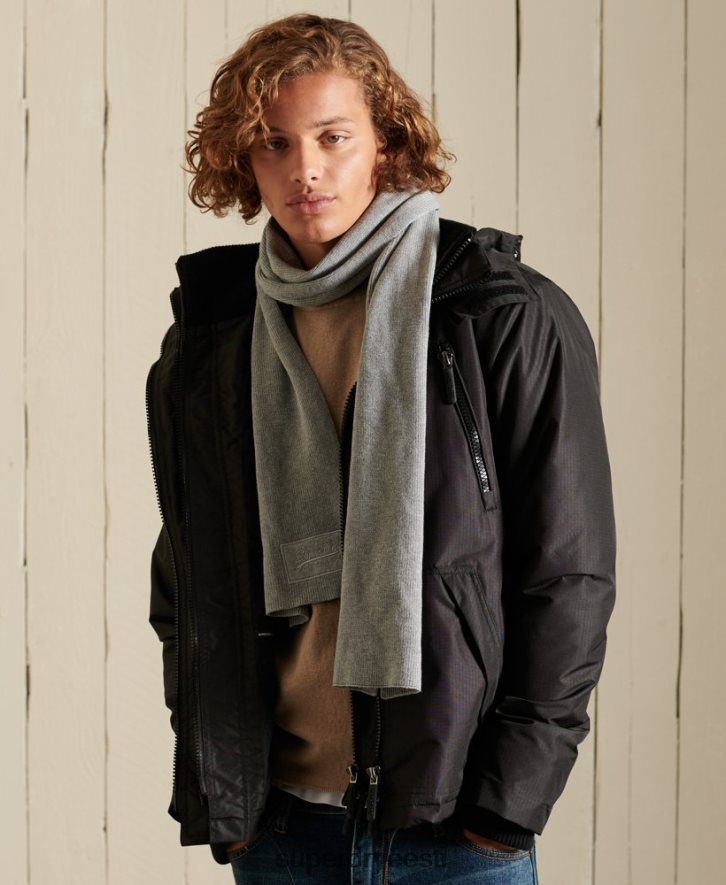 Superdry mehed vintage logoga klassikaline sall B2LT46412 tarvikud helehall