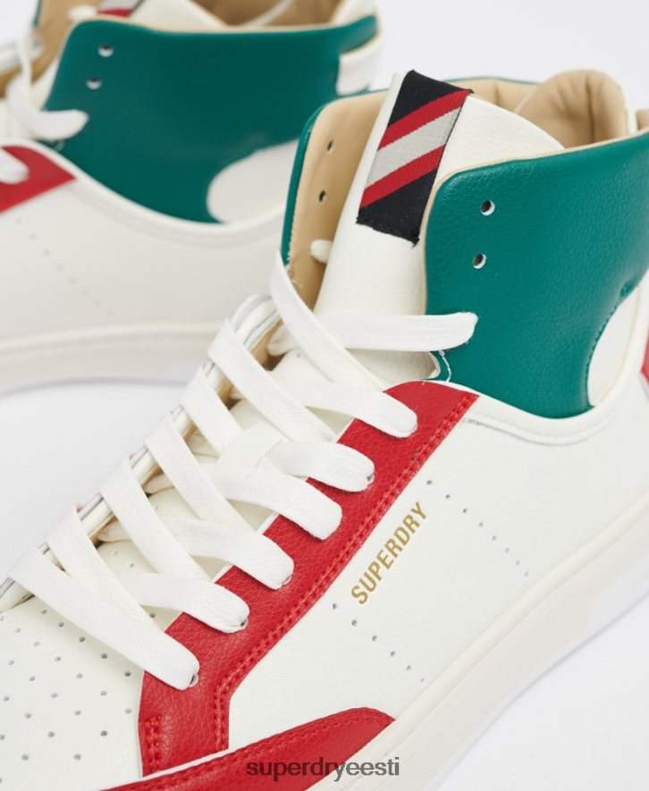 Superdry naised vegan korv lux trenažöörid B2LT44406 kingad valge