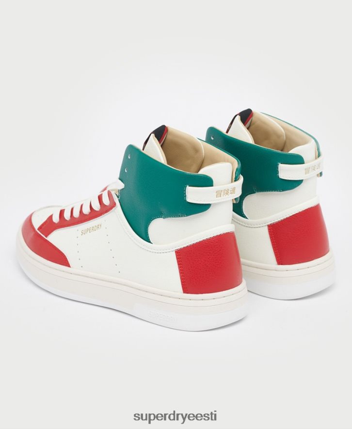 Superdry naised vegan korv lux trenažöörid B2LT44406 kingad valge