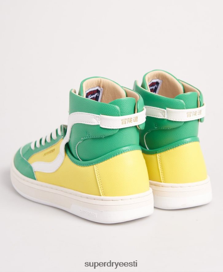 Superdry naised vegan korv lux trenažöörid B2LT44410 kingad kollane