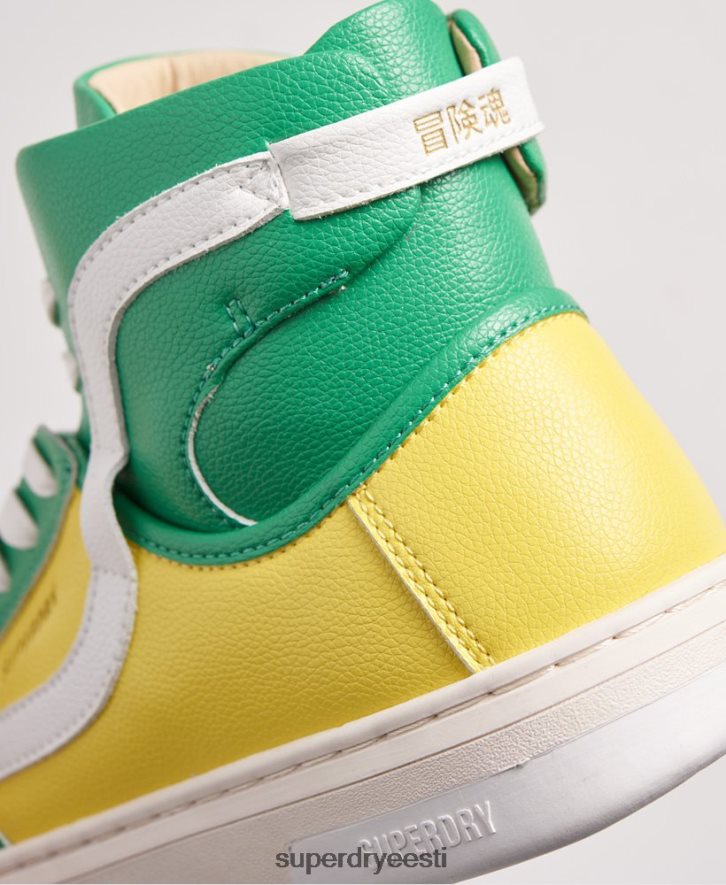 Superdry naised vegan korv lux trenažöörid B2LT44410 kingad kollane