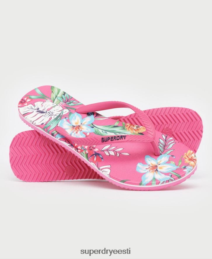 Superdry naised klassikalised vintage plätud B2LT44401 kingad roosa