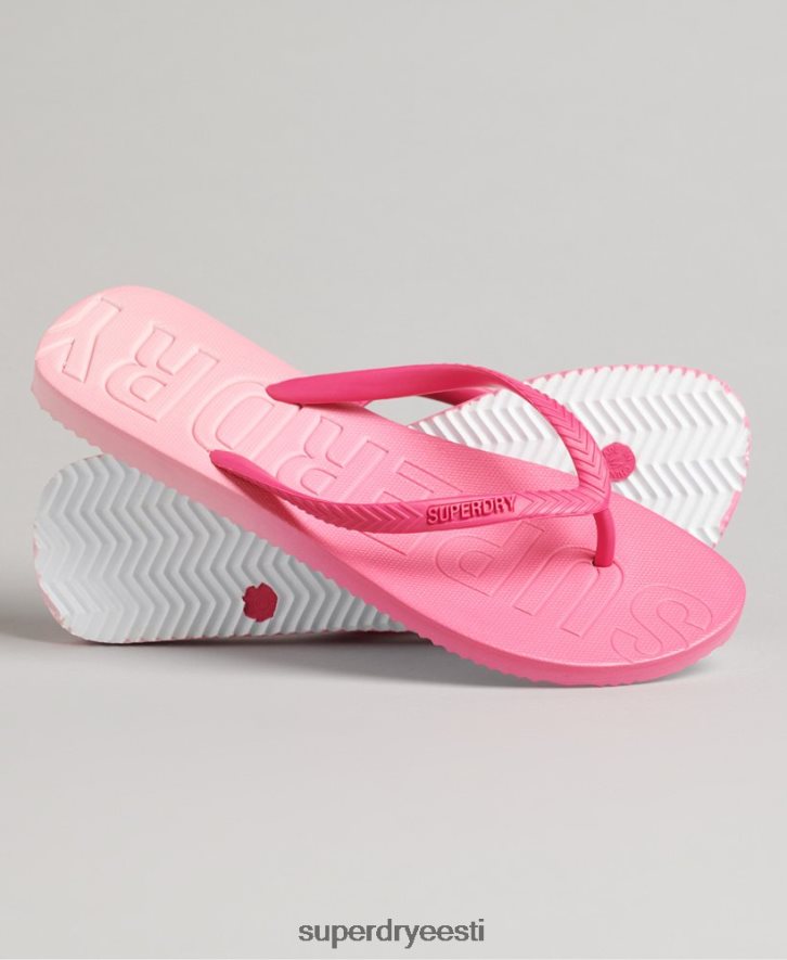 Superdry naised kood dip värvi plätud B2LT46751 kingad roosa