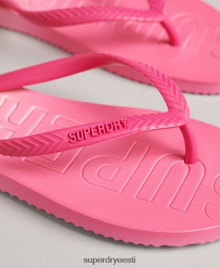 Superdry naised kood dip värvi plätud B2LT46751 kingad roosa