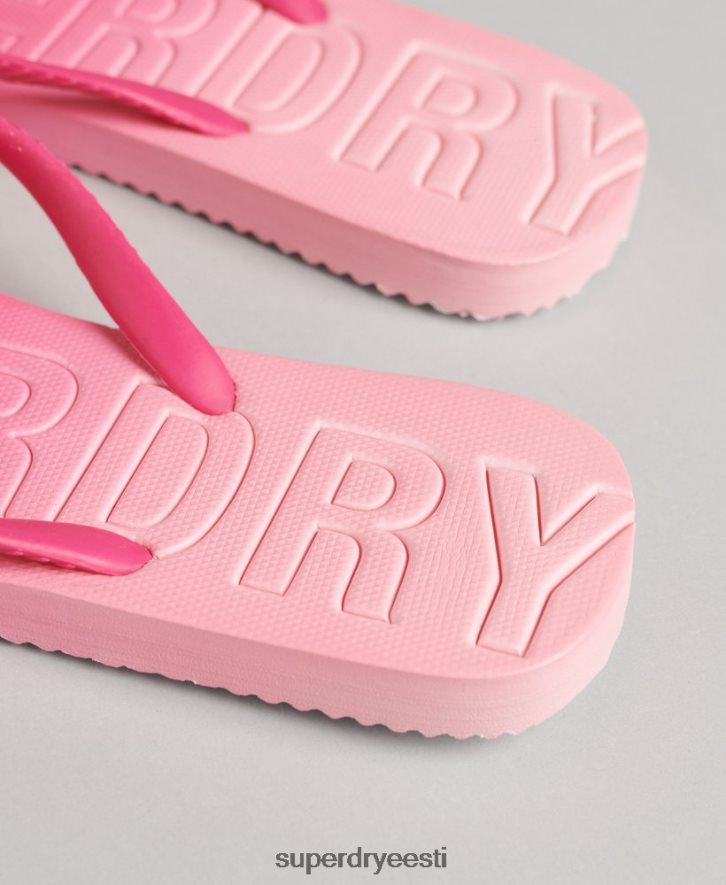 Superdry naised kood dip värvi plätud B2LT46751 kingad roosa