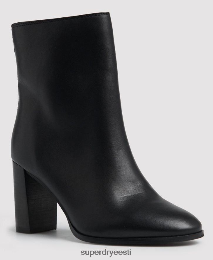 Superdry naised redigeeri klanitud kõrged saapad B2LT44428 kingad must