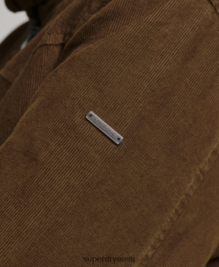 Superdry naised borg voodriga indie jakk B2LT45438 Riietus pruun