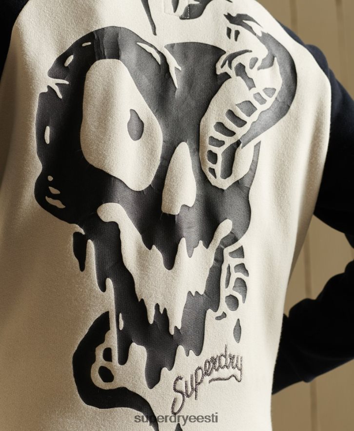 Superdry naised crossing lines jersey bomber jope B2LT45825 Riietus helehall