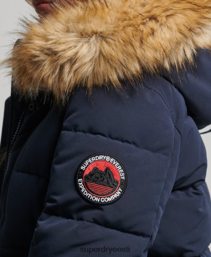 Superdry naised everest kapuutsiga puffer bomber jope B2LT43752 Riietus merevägi