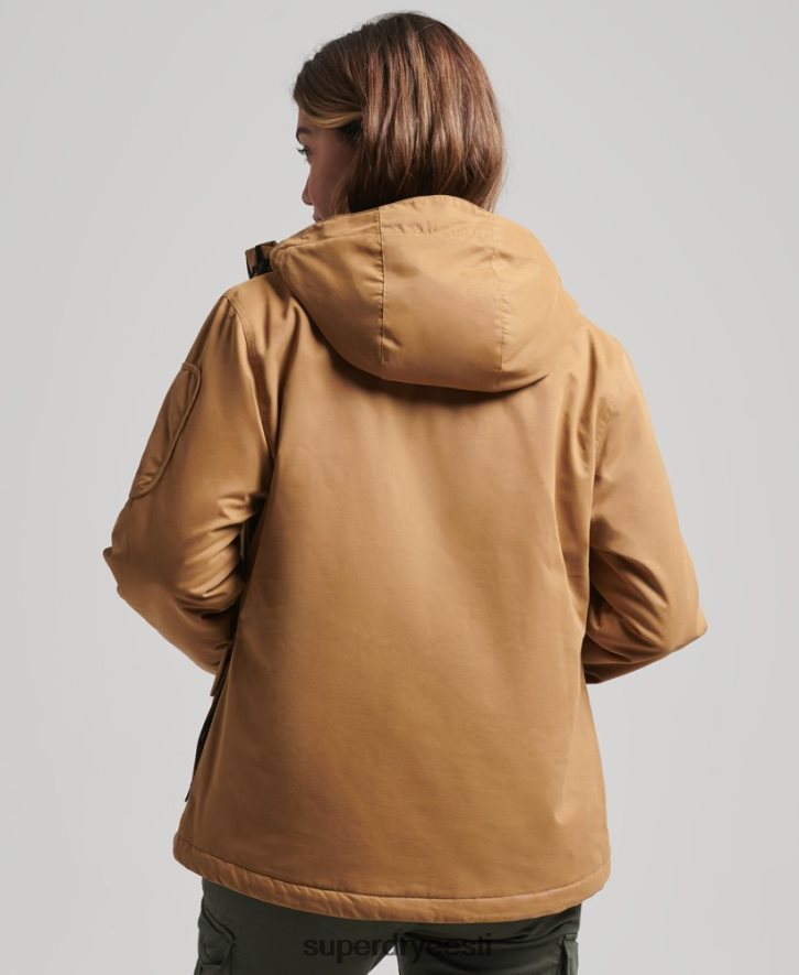 Superdry naised ülim mikrokiust sd-wind jope B2LT45611 Riietus pruun