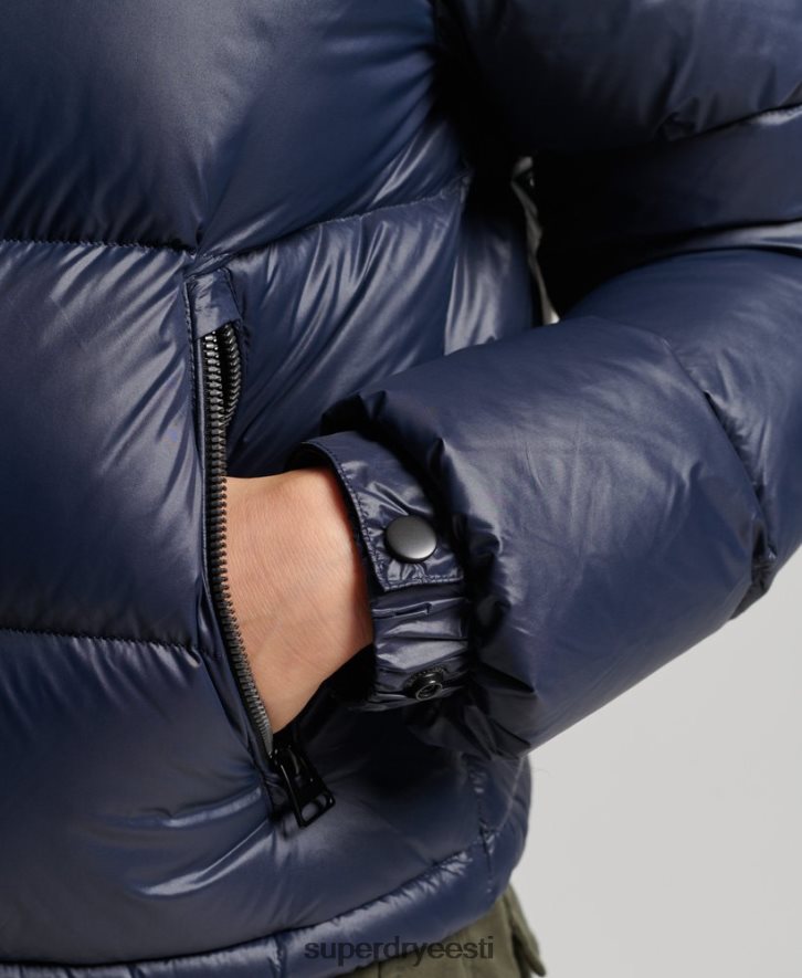 Superdry naised luksuslik alpi sulepolsterdatud jope B2LT45687 Riietus merevägi