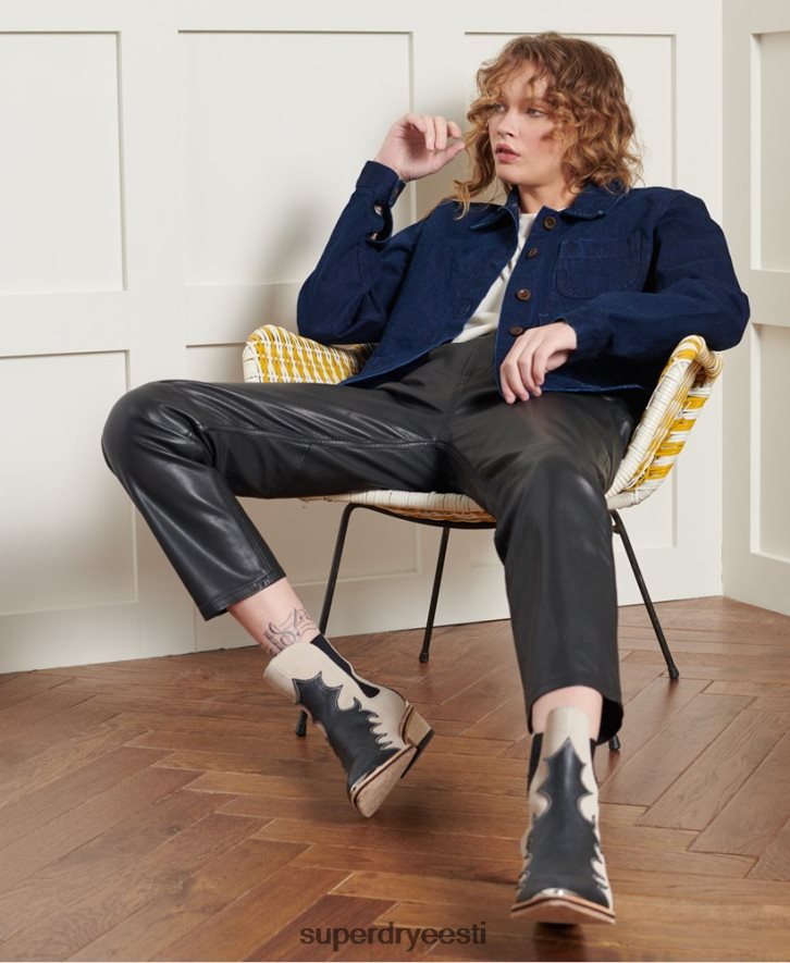 Superdry naised piiratud väljalaskega kuiv artist jope B2LT45563 Riietus merevägi