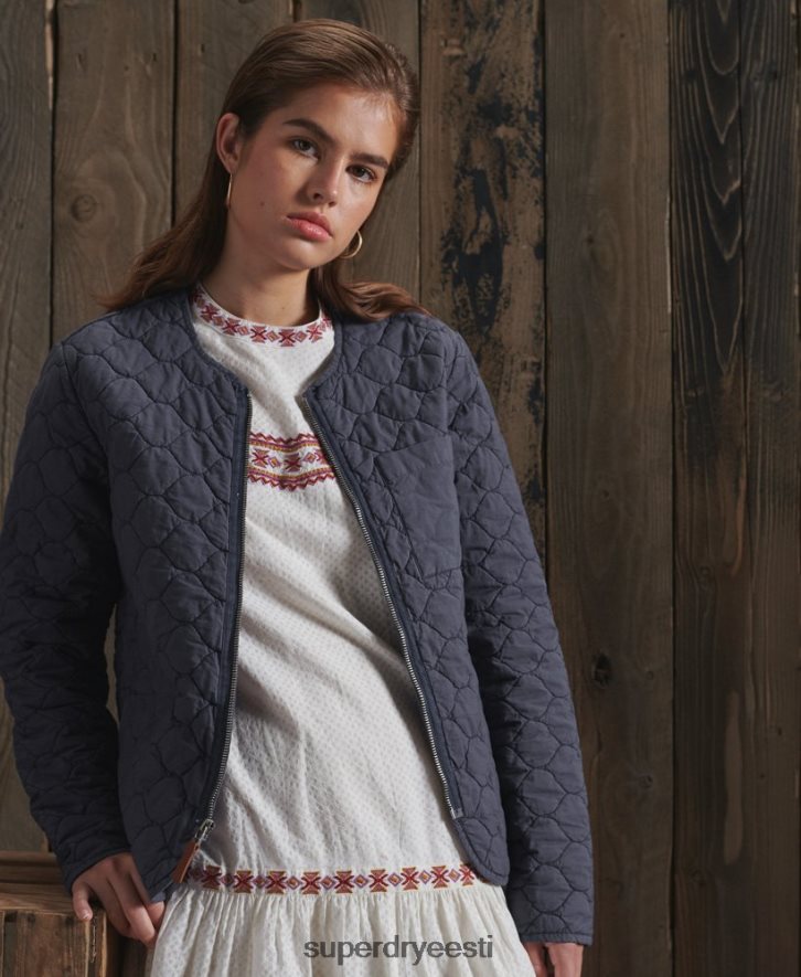 Superdry naised piiratud väljalaskega kuivvooderdusega jope B2LT45529 Riietus merevägi