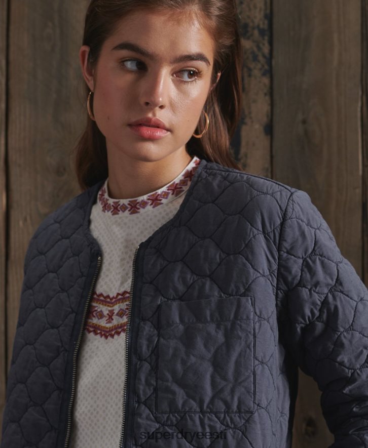 Superdry naised piiratud väljalaskega kuivvooderdusega jope B2LT45529 Riietus merevägi