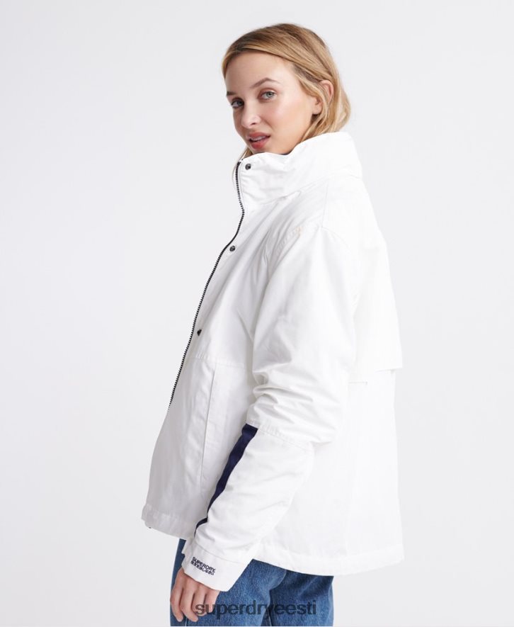 Superdry naised pikkade varrukatega 4 ühes jakk B2LT43857 Riietus kreem