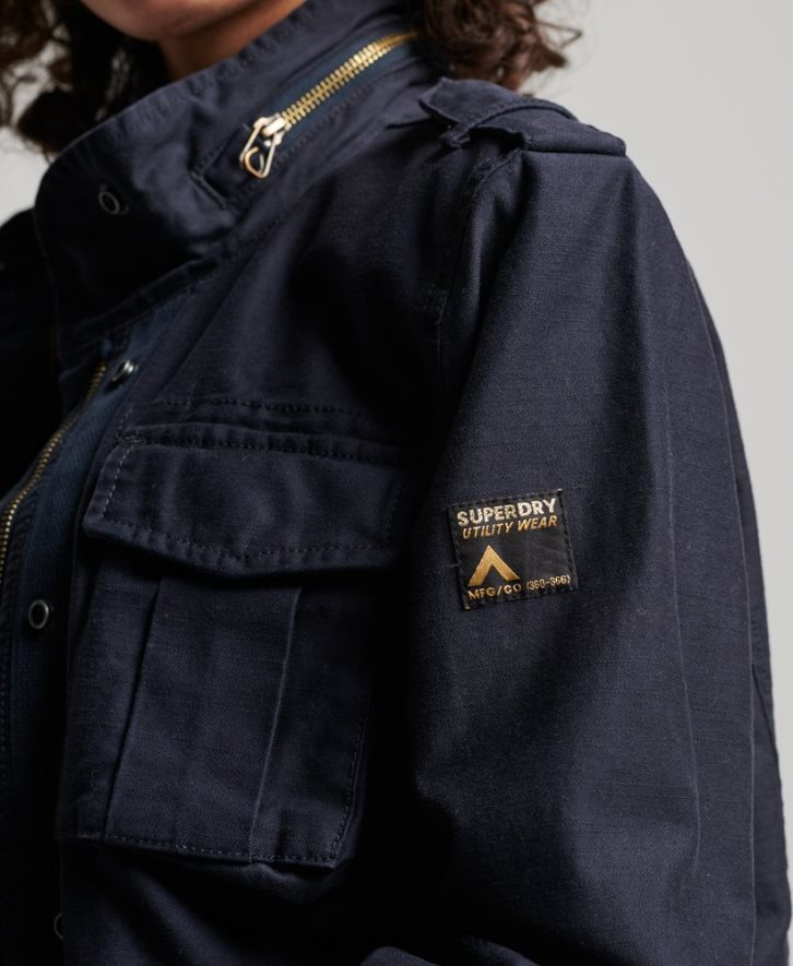 Superdry naised vintage m65 jope B2LT43520 Riietus merevägi