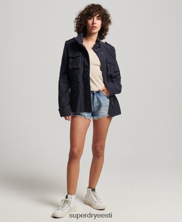 Superdry naised vintage m65 jope B2LT43520 Riietus merevägi