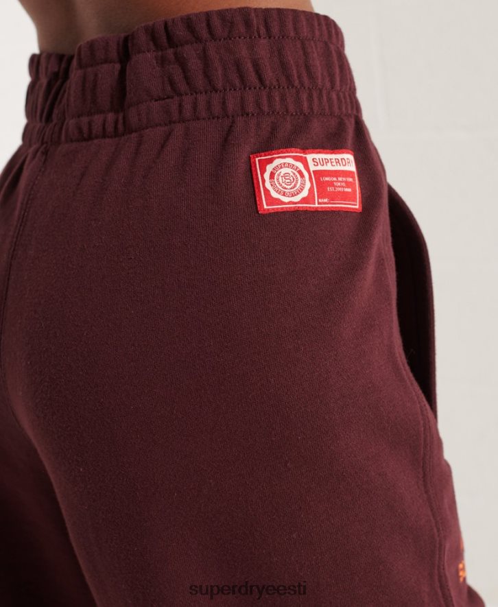 Superdry naised kolledži graafilised sörkijad B2LT43938 Riietus punane