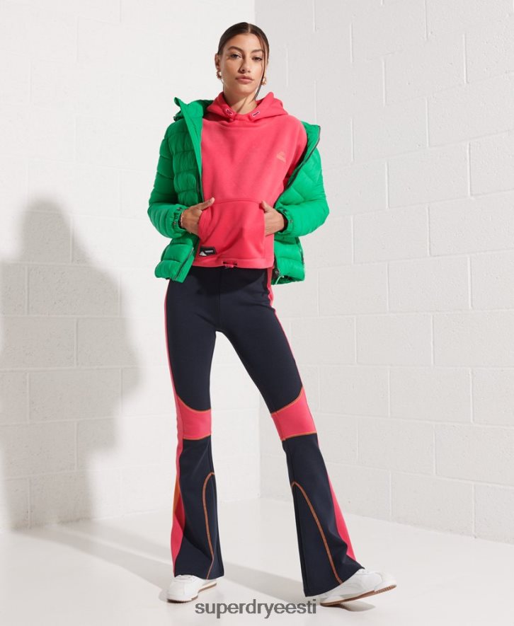 Superdry naised mägi kõrgendatud flare jogger B2LT43948 Riietus merevägi