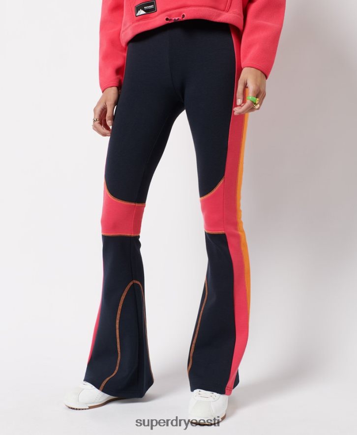 Superdry naised mägi kõrgendatud flare jogger B2LT43948 Riietus merevägi
